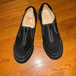 Naturalizer suede pull on Ferva loafer